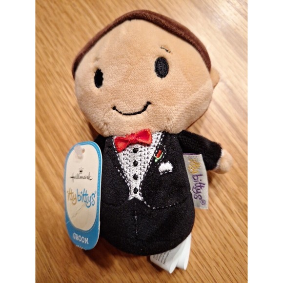 Hallmark ittybittys Wedding GROOM Plush With Tag - Picture 2 of 4